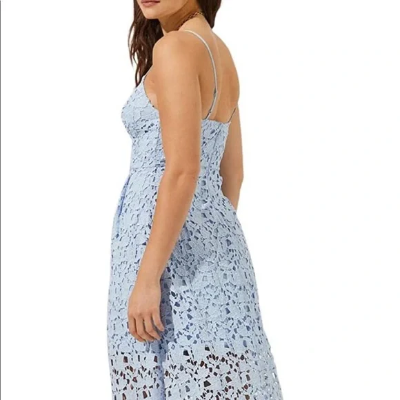 knee length dresses for ladies Rochelle Lace Dress – SAU LEE main image 0